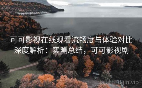 可可影视在线观看流畅度与体验对比深度解析：实测总结，可可影视剧