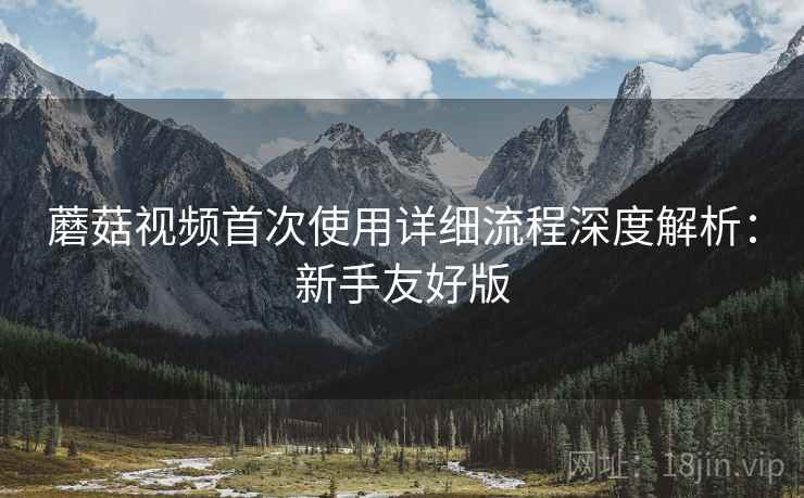 蘑菇视频首次使用详细流程深度解析:新手友好版 蘑菇视频首次使用详细流程深度解析:新手友好版